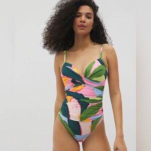 Soma Swim Twist Front One Piece